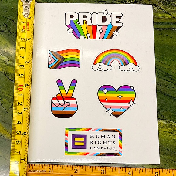 Pride Ball Cap Denim Hat Equality Gift Set New main image 16